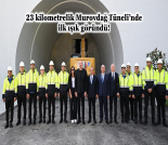İş Makinası - 23 KİLOMETRELİK MUROVDAĞ TÜNELİ’NDE İLK IŞIK GÖRÜNDÜ Forum Makina